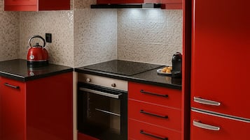 Appartement Familial | Cuisine privée | Machine à expresso, cafetiÚre/bouilloire, bouilloire électrique