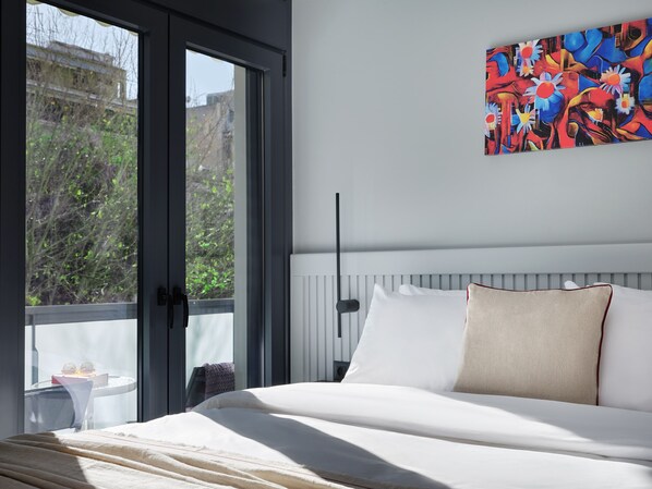 Appartement Deluxe, vue parc | Literie hypoallergénique, chambres insonorisées