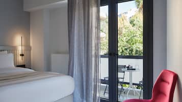 Appartement Deluxe, vue parc | 2 chambres, literie hypoallergénique, chambres insonorisées