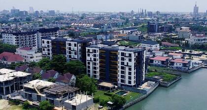 Luxury 3 bedroom, Secure, Water View, 24/7 Power in secluded estate - Ikoyi