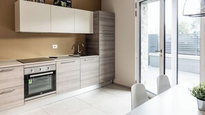 アパートメント (1 Bedroom) | 専用簡易キッチン | 冷蔵庫、オーブン、コンロ、食器洗い機