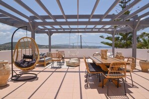 Family Apartment, Valley View | Terrace/patio - Eleftheria Home (Milos)