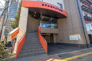 Façade de l’hébergement