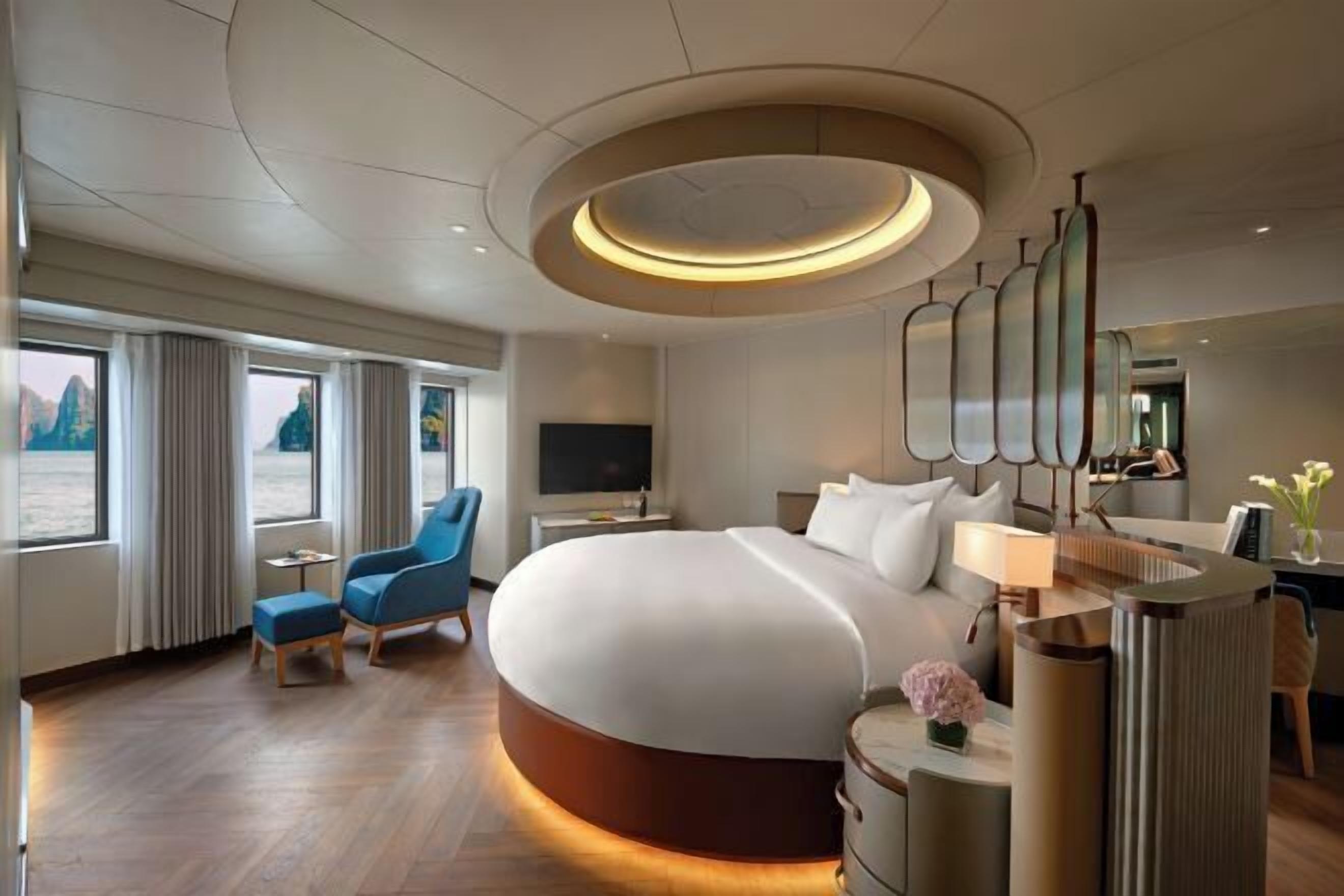 Caja de seguridad en la habitación y escritorio 