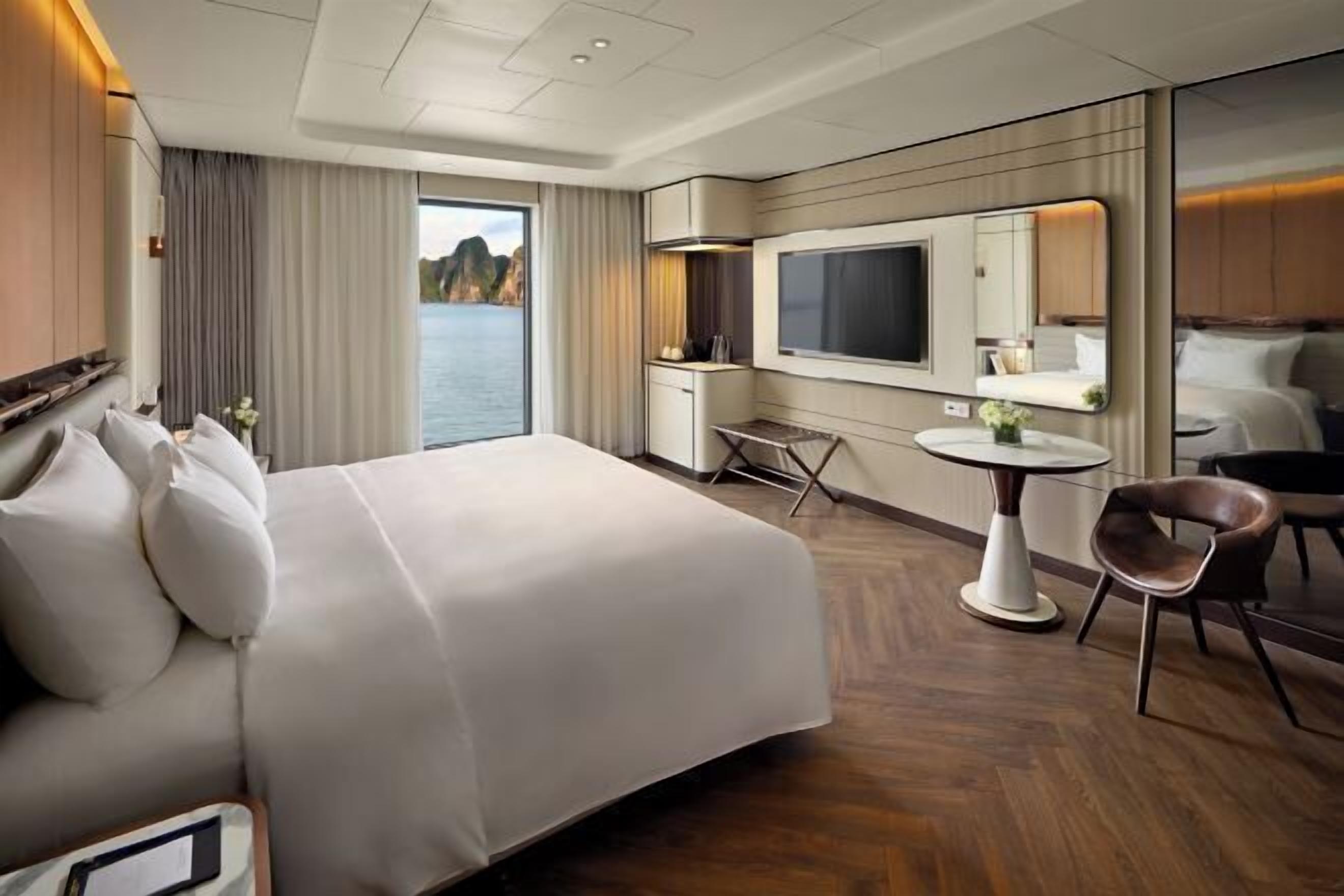 Caja de seguridad en la habitación y escritorio 