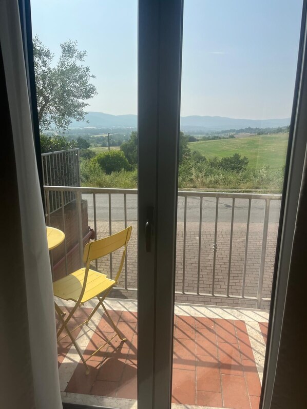 Vista des de l'allotjament