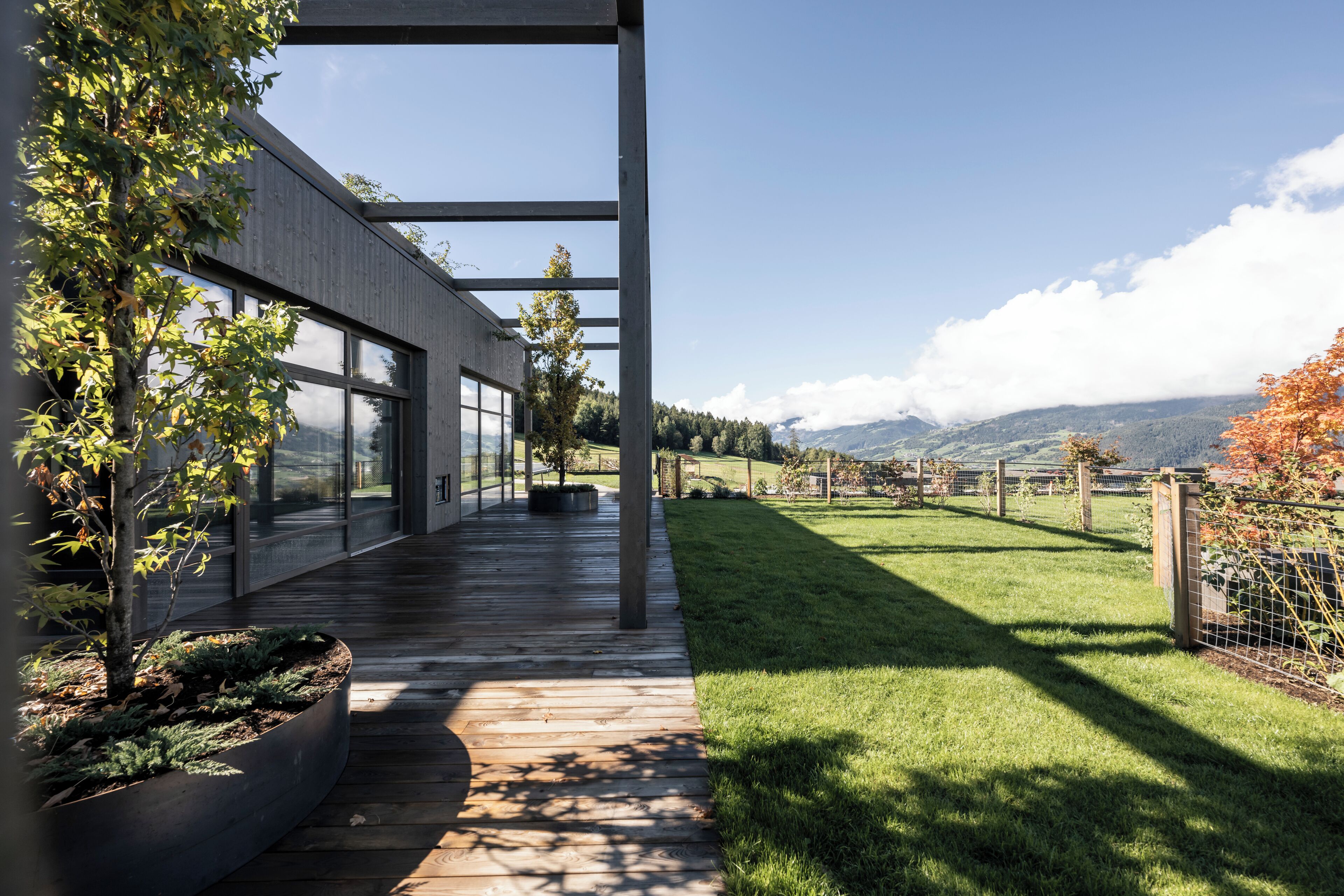 Fassade der Unterkunft