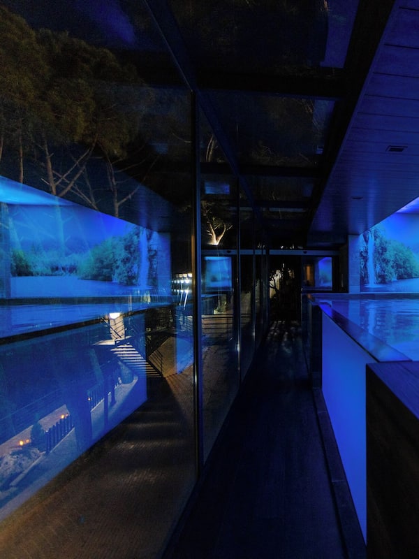 Indoor pool, seasonal outdoor pool
