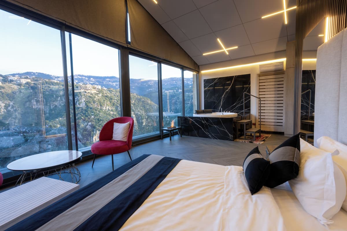 Deluxe Double Room, Mountain View | In-room safe, iron/ironing board, free WiFi