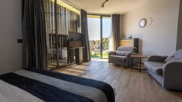 Superior Double or Twin Room, Patio, Mountain View | In-room safe, iron/ironing board, free WiFi