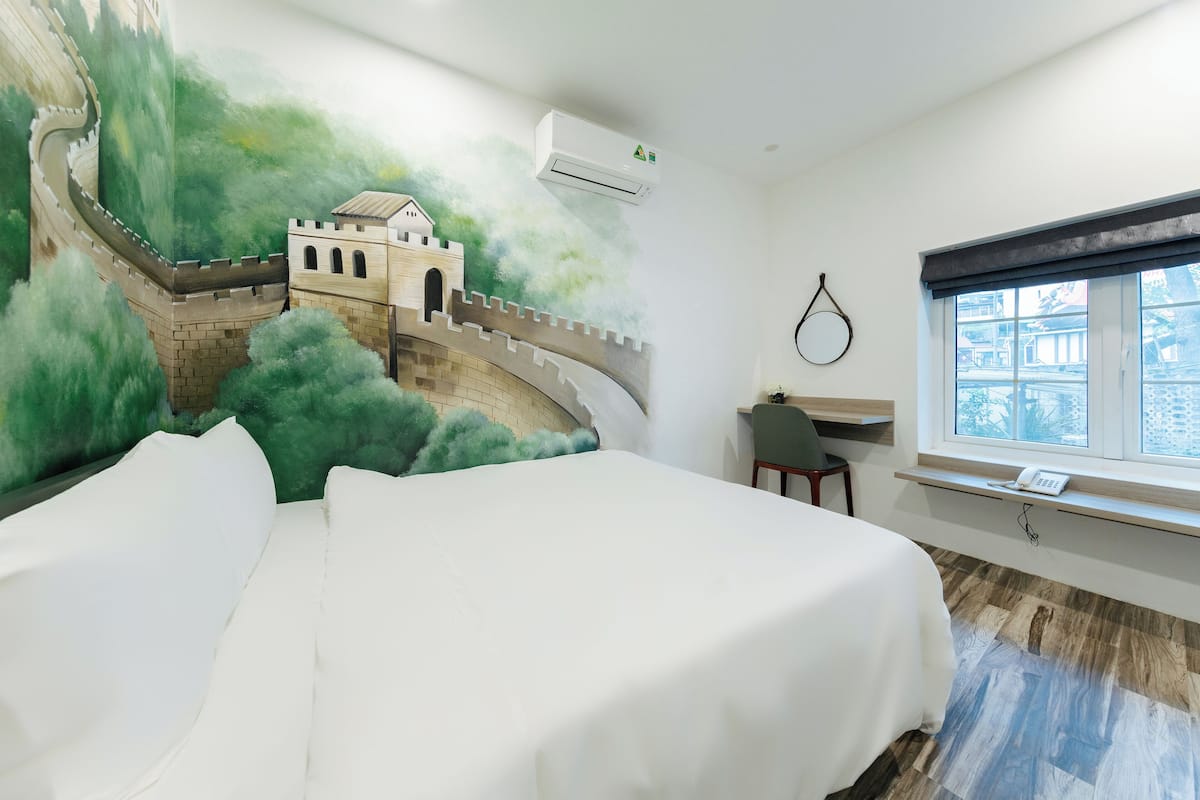 Căn hộ trung tâm thành phố | 2 phòng ngủ, bàn, phòng cách âm, bàn ủi/dụng cụ ủi quần áo