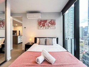 2 habitaciones, tabla de planchar con plancha y wifi gratis