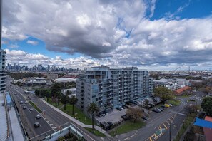 Uitzicht vanuit accommodatie