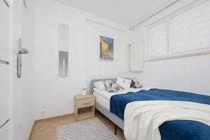 1 quarto, roupa de cama