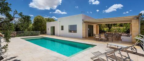 Piscina externa sazonal