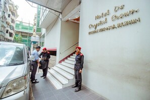 Façana frontal de l'allotjament