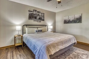 2 Schlafzimmer, Bügeleisen/Bügelbrett, kostenloses WLAN, Bettwäsche