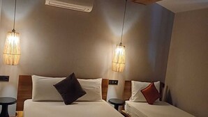 Family Triple Room | Cadar kapas Mesir, peralatan tempat tidur premium, Wi-fi percuma 
