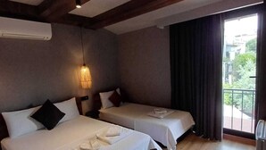 Family Triple Room | Cadar kapas Mesir, peralatan tempat tidur premium, Wi-fi percuma 
