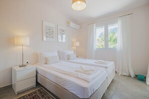 2 室のベッドルーム、セーフティボックス (室内)、アイロン / アイロン台、WiFi (無料)