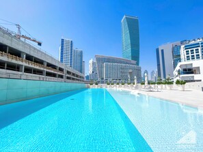 Leilighet (1 Bedroom) | Basseng | Utendørsbasseng