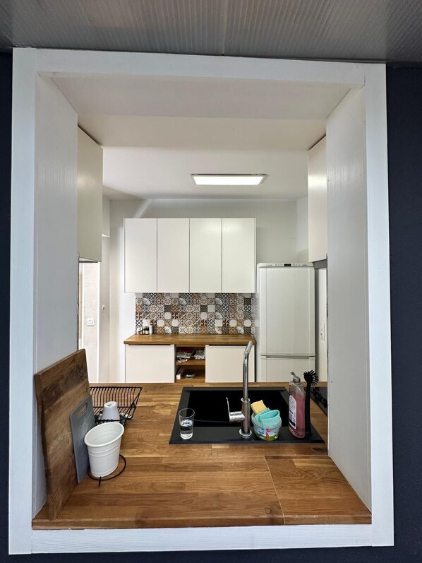 Private kitchen - Appartement Boulogne Billancourt (Boulogne-Billancourt)