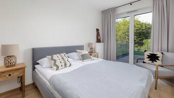 1 Schlafzimmer, kostenloses WLAN, Bettwäsche