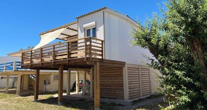 Chalet Avec Climatisation et Wifi - 200 mètres de la Plage