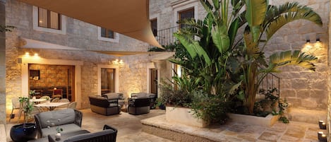 Façade de l’hébergement