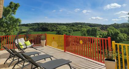 "A L'entrée des Champs" Maison de 5 Chambres, au Cœur de la Piège Dans L'aude