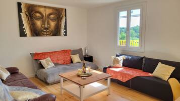 Télévision, jeux vidéo, table de tennis de table, livres