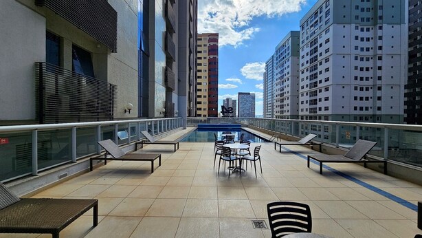Pool - S4 Hotel Águas Claras Top Flat c/ Wifi - Águas Claras - Brasília/df - Brasil (Águas Claras)