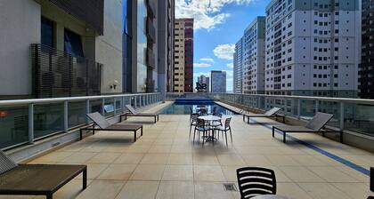 S4 Hotel Águas Claras Top Flat c/ Wifi - Águas Claras - Brasília/df - Brasil