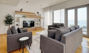 Televisie en een kantoor