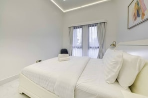 1 Schlafzimmer, Bügeleisen/Bügelbrett, kostenloses WLAN, Bettwäsche