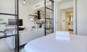 1 Schlafzimmer, Bügeleisen/Bügelbrett, kostenloses WLAN, Bettwäsche