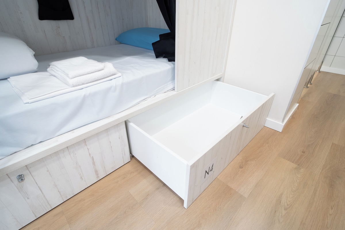 Bed in 4 bed shared Room