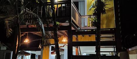 Front of property - evening/night