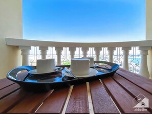 Balcony - Luxury Studio With Balcony&beach View at RAK (Ras Al Khaimah)