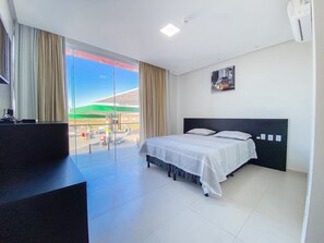 Basic Double Room, 1 Bedroom, City View | City view
