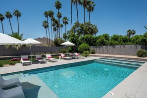 Outdoor pool, a heated pool - Swanky & Stylish Old Town Luxe Retreat (Scottsdale)