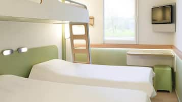 Economy Triple Room, 3 Single Beds, Non Smoking