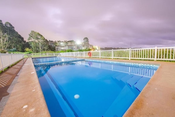 Seasonal outdoor pool