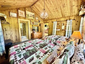 2 habitaciones, escritorio, wifi y ropa de cama 