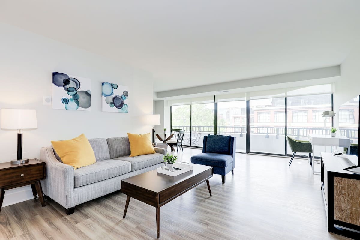 City Apartment | Living area | Smart TV