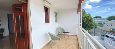 Vue depuis le balcon