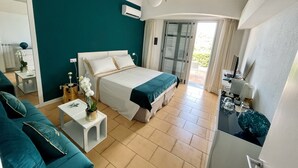 Phòng Deluxe, phòng tắm riêng, quang cảnh biển