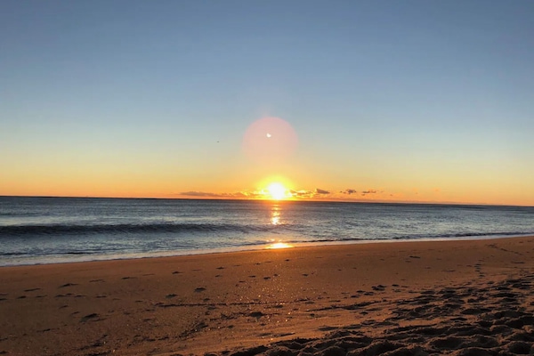 Our luxury home is just steps to the beach. Less than a two minute walk.