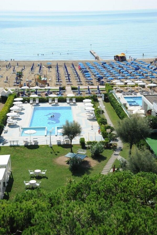 Outdoor pool - Hotel Reno (Jesolo)