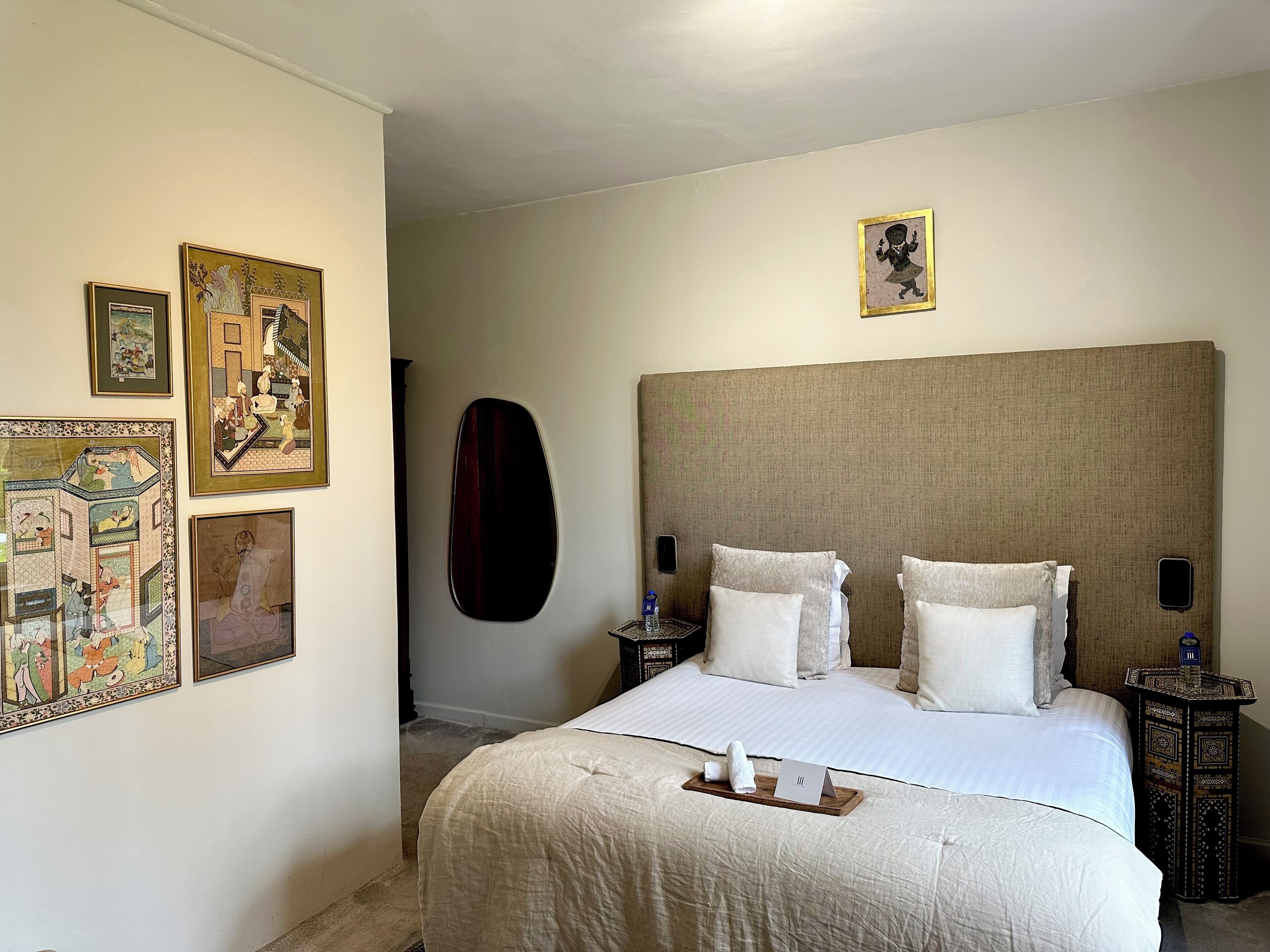 Premium bedding, memory-foam beds, individually decorated